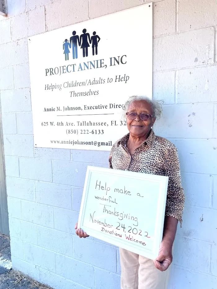 Ms. Annie with community